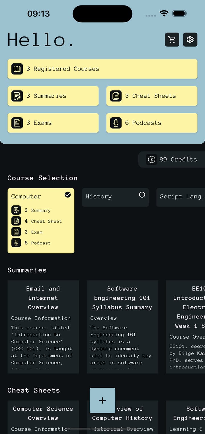 App screenshot